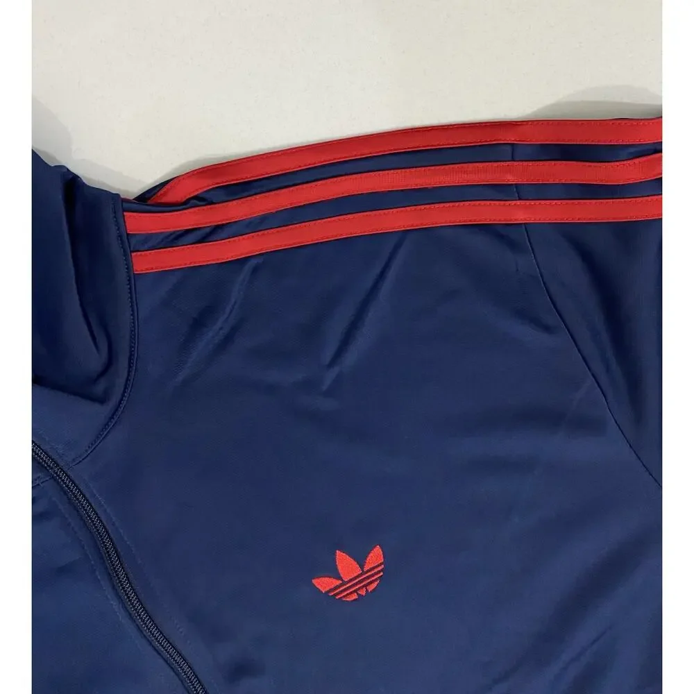 Adidas Originals Classics Firebird Tracksuit Indigo Better Scarlet Size 2XL